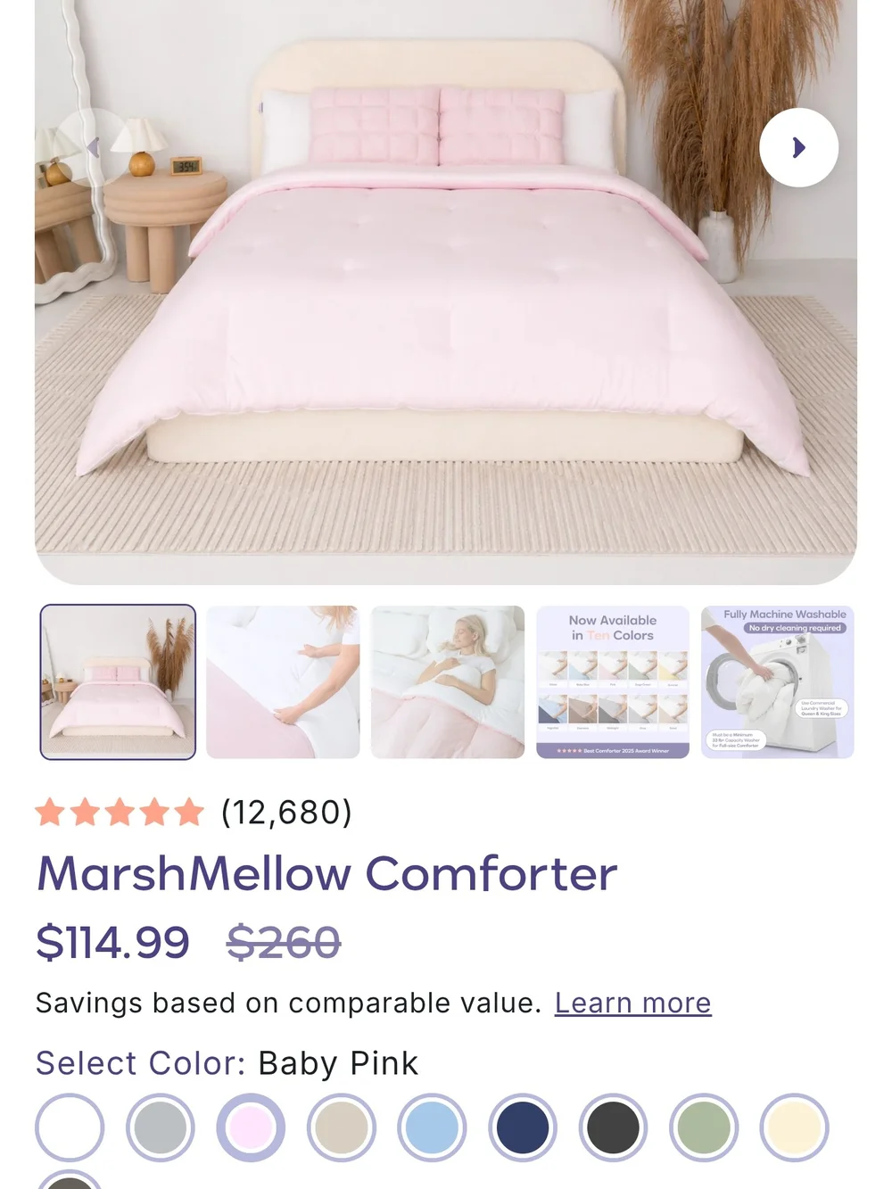 Mellow marshmellow baby